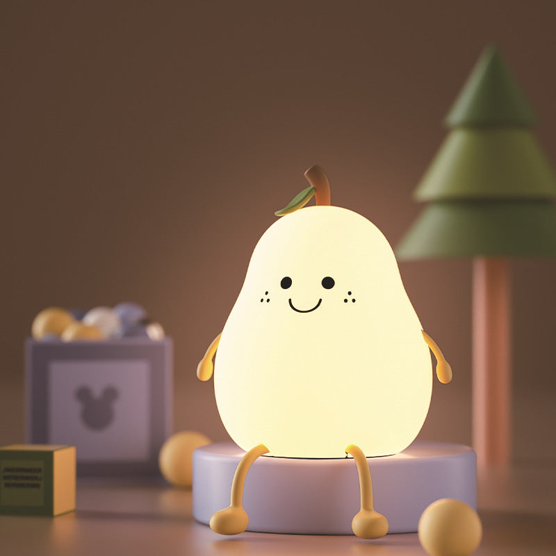 Pear cute night light