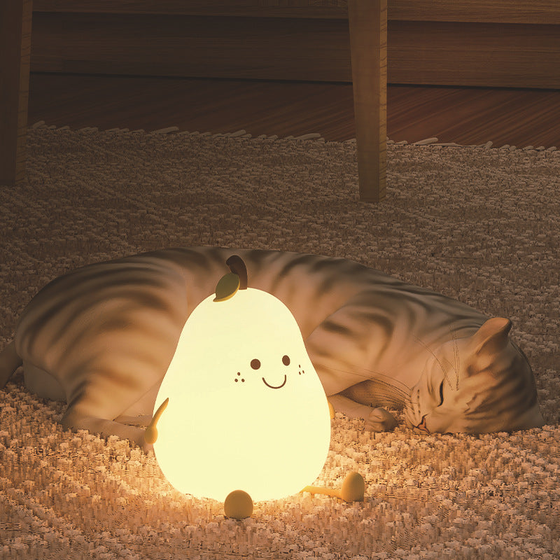 Pear cute night light