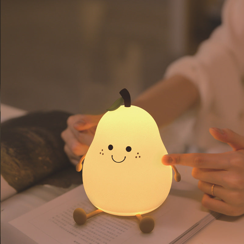 Pear cute night light