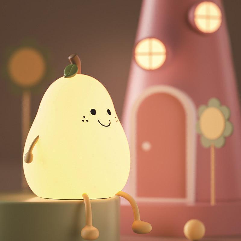 Pear cute night light